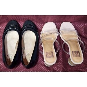 Pretty Women's Heels Size 5.5 - Various Heels (LOT of 2) Dress Shoes